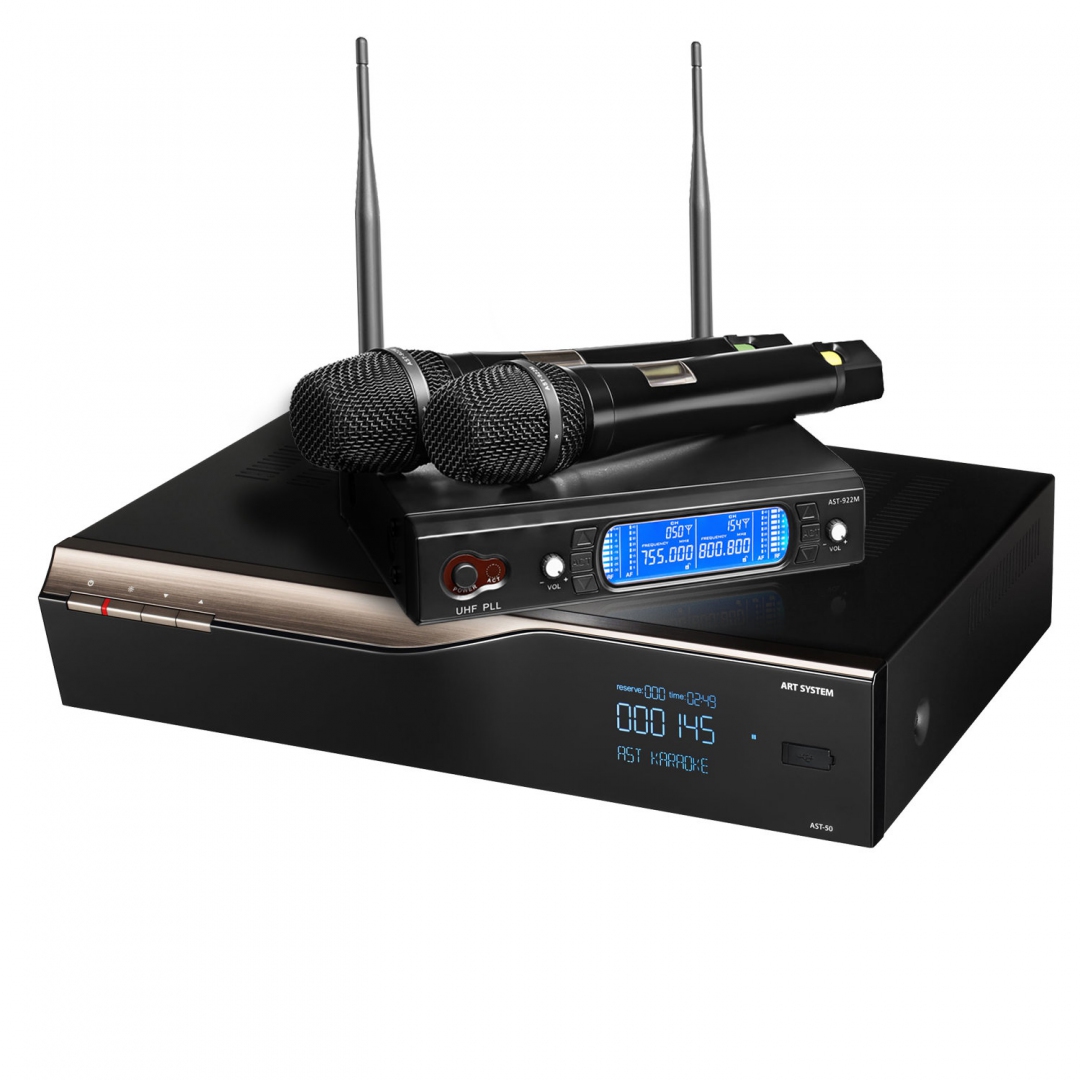 караоке-комплект AST-50 c микрофонами в Крыму