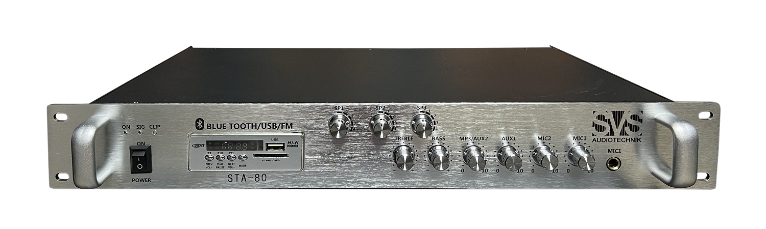 SVS Audiotechnik STA-80 Микшер-усилитель для систем Public Address в Крыму
