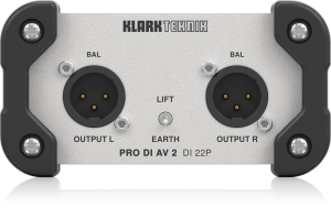 Klark Teknik DI 22P пассивный стерео директ-бокс в Крыму