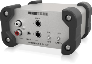 Klark Teknik DI 22P пассивный стерео директ-бокс в Крыму